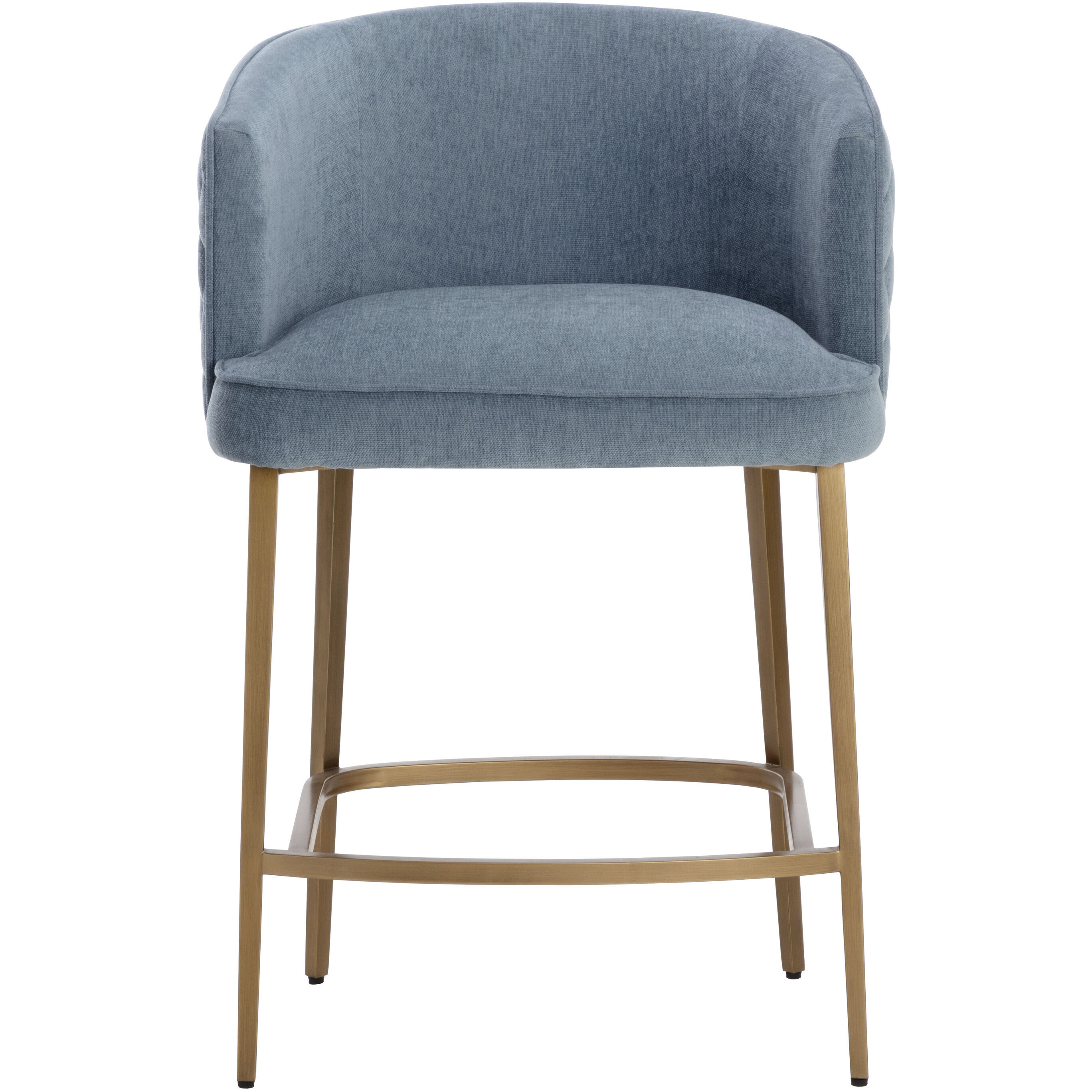 Cornella 35.75 inch Danny Iceberg Counter Stool